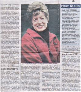 Homeopathy works even on sceptics